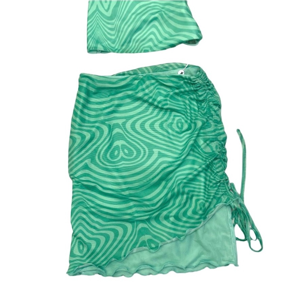Tiger Mist Two-Piece Skirt Set Green Size Small - Picture 2 of 4
